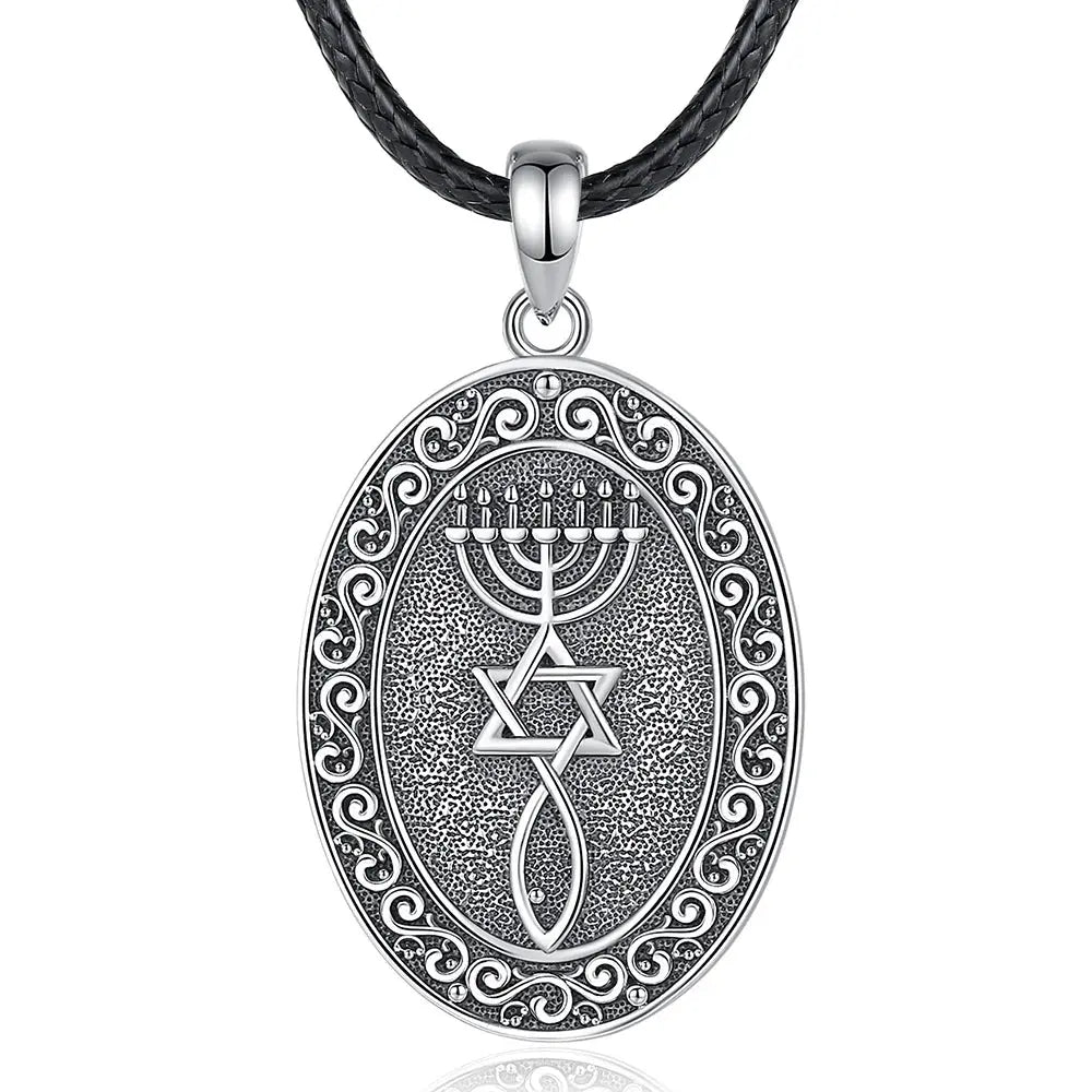 pendentif messianique avec cordon